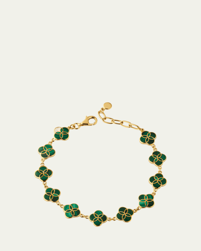 All Over Petal Gemstone Bracelet